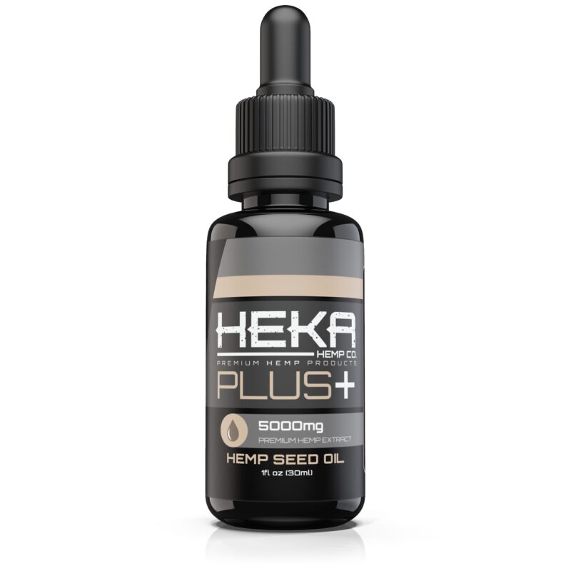 Heka Hemp Co. Tincture - 5000mg - (Plus+) CBD