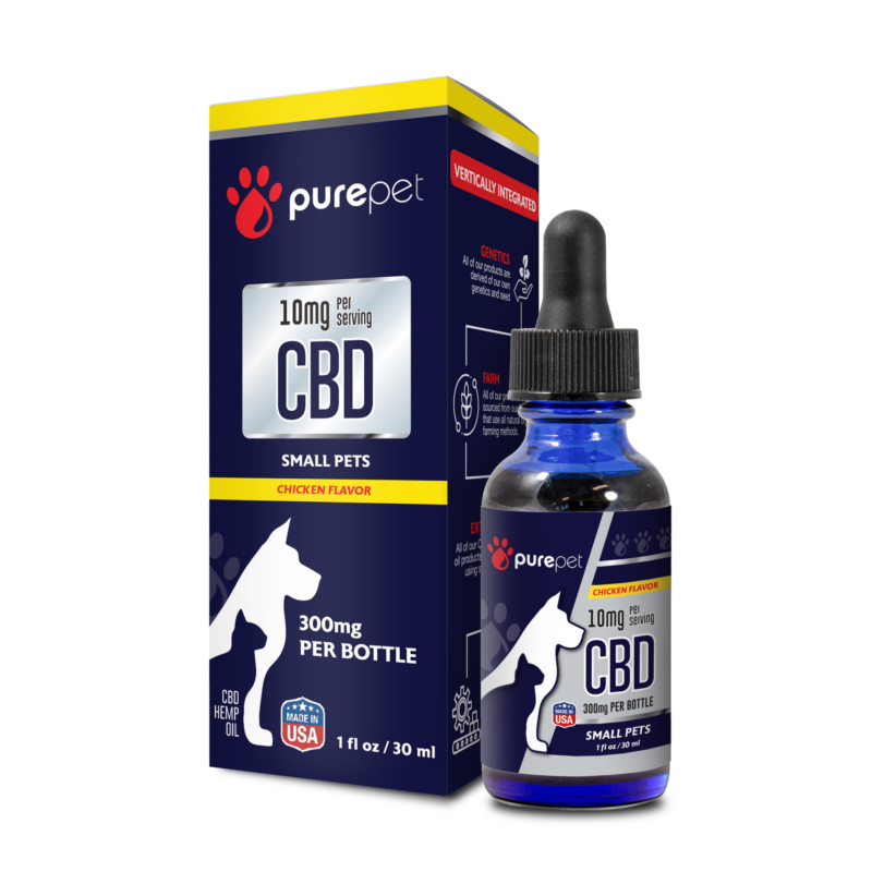 Pure Pet - Small Pet Tincture - 30ml - 300mg CBD
