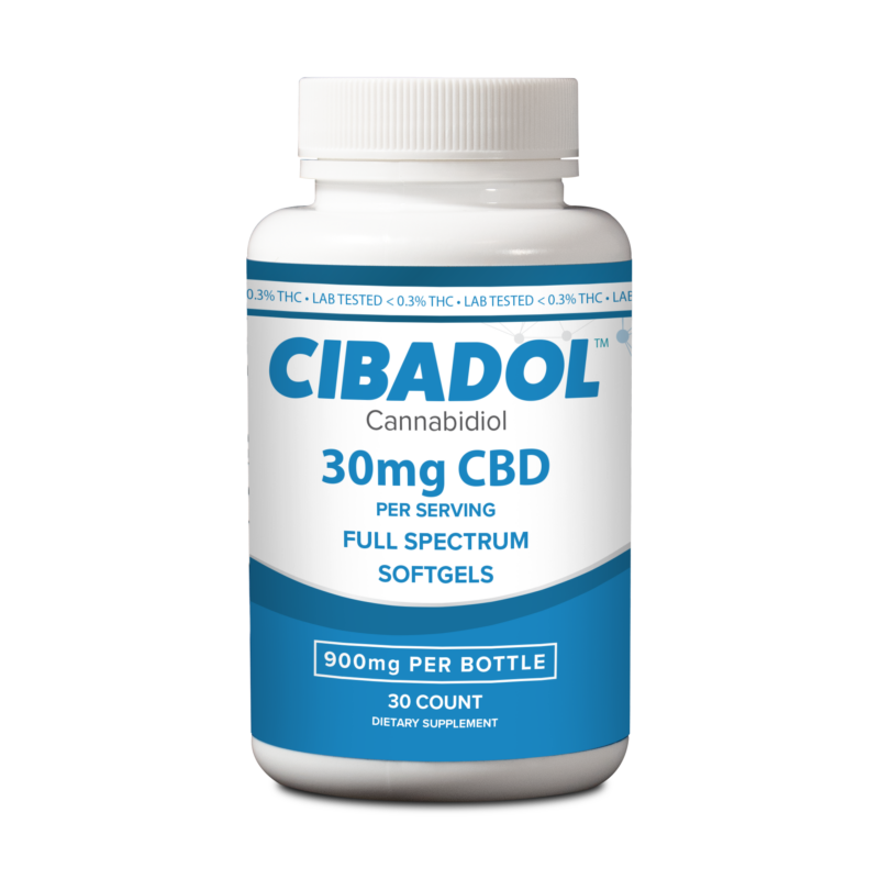 Cibadol – FS – Soft Gels – 30mg 30ct