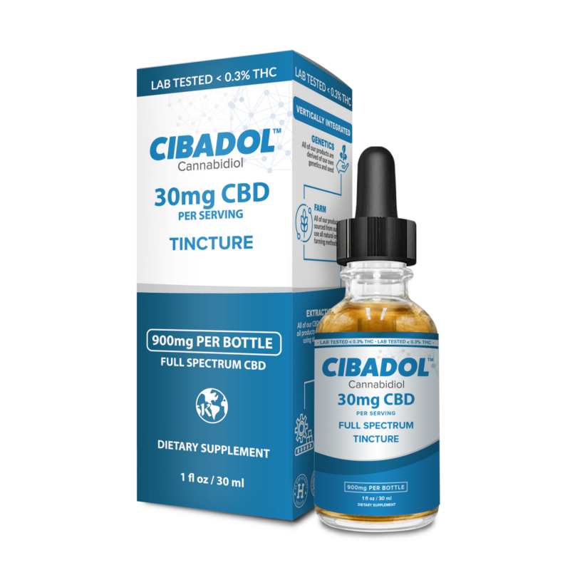 Cibadol – FS – Tincture – 30mg 30ml