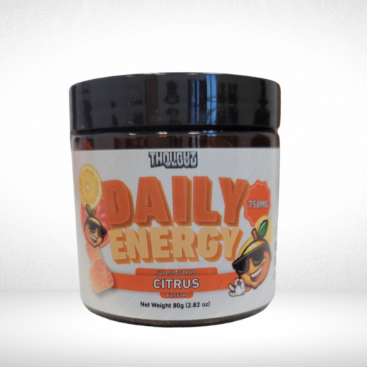 ThoughtCloud Daily Energy Full Spectrum CBD Gummies