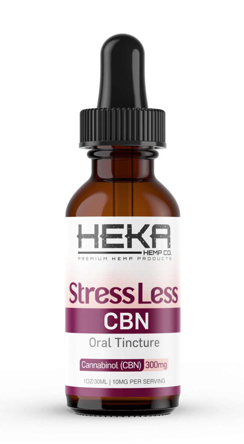 Heka Hemp Co. Tincture - CBN - 300mg - (Stress Less)