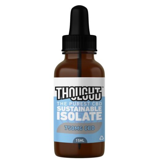 ThoughtCloud -  Pure CBD Oral Tincture - 750mg, 1500mg, 3000mg